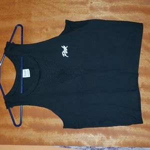 VS PINK SLEEVELESS SPORT TEE